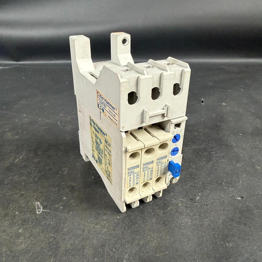 Used CUTLER HAMMER C306DN3 THERMAL OVERLOAD RELAY