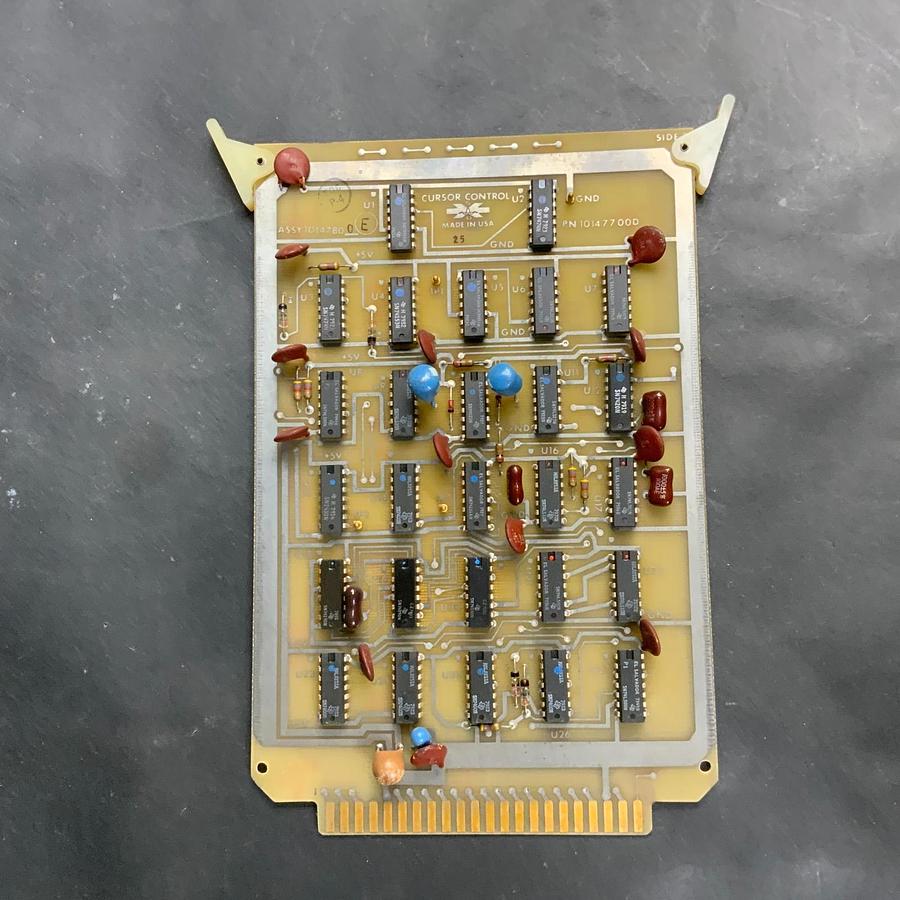Used SPECTRAL DYNAMICS CURSOR CONTROL ASSY1014780 / PN 10147700D PC BOARD ($80 OBO)