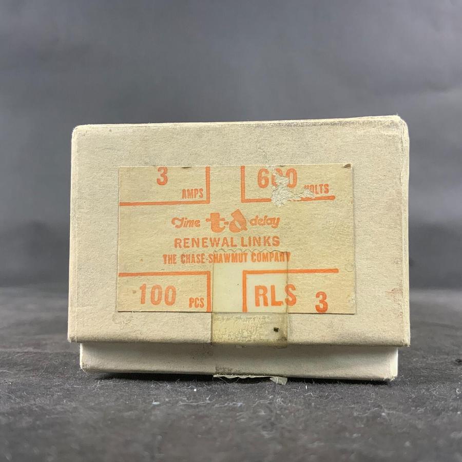 FERRAZ SHAWMUT RLS3-NSB FUSE LINKS - SET OF 100 ($80 OBO)