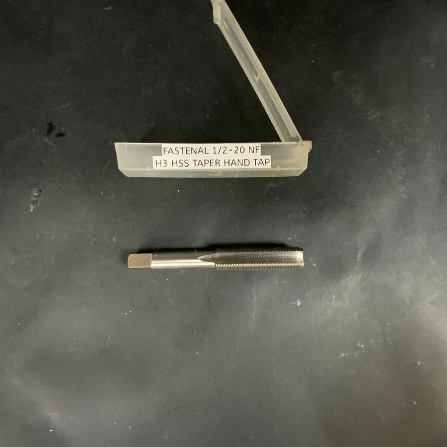 Used FASTENAL 1/2-20 NF H3 HSS TAPER HAND TAP ($12 OBO)