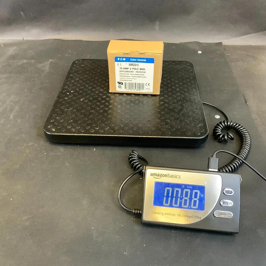 Used EATON WMS2D15 CIRCUIT BREAKER ($7 OBO)