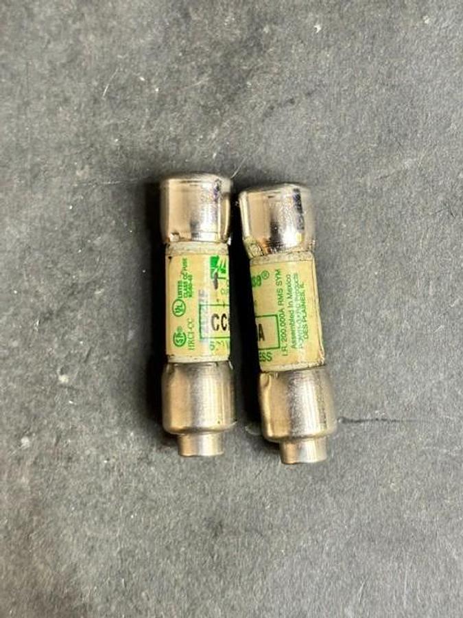 Used LITTELFUSE CCMR-10A FUSES - GROUP OF 2