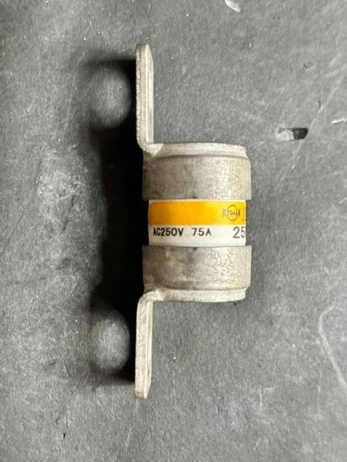 Used KYOSAN CLEARUP 25FH75 SEMICONDUCTOR FUSE
