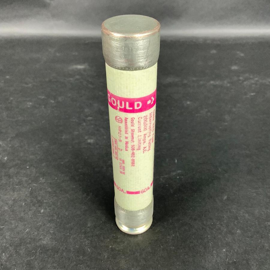 Used Ferraz Shawmut TRS60R Fuse 60A 600V Class RK5 Time Delay Tri-Onic Industrial Use