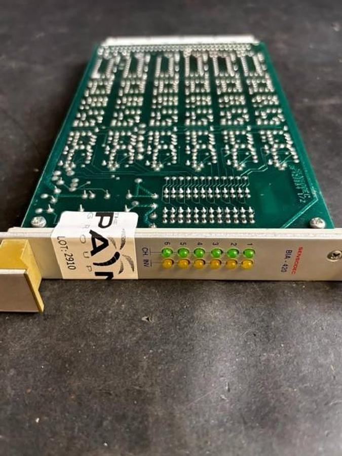 Used SENSODEC BIA-420 CIRCUIT BOARD