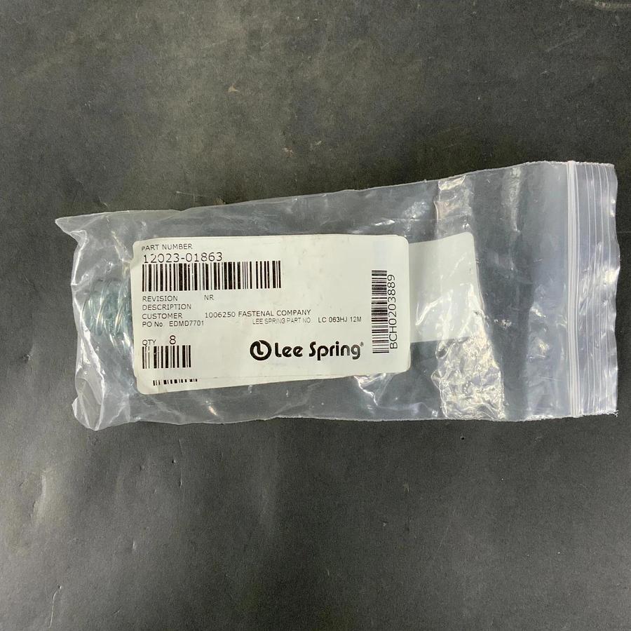 LEE SPRING LC063HJ SPRING COMPRESSION - QTY 4 ($20 OBO)