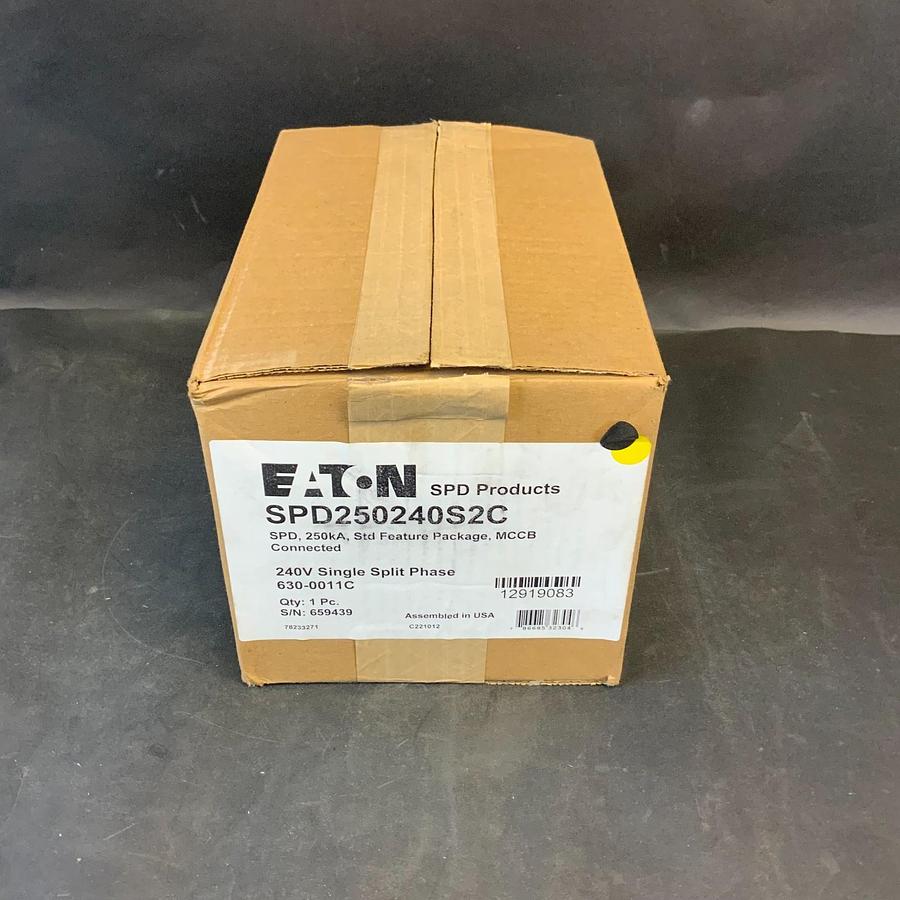 EATON SPD250240S2C SURGE PROTECTION DEVICE 250KA 240V SINGLE SPLIT | BRAND NEW |