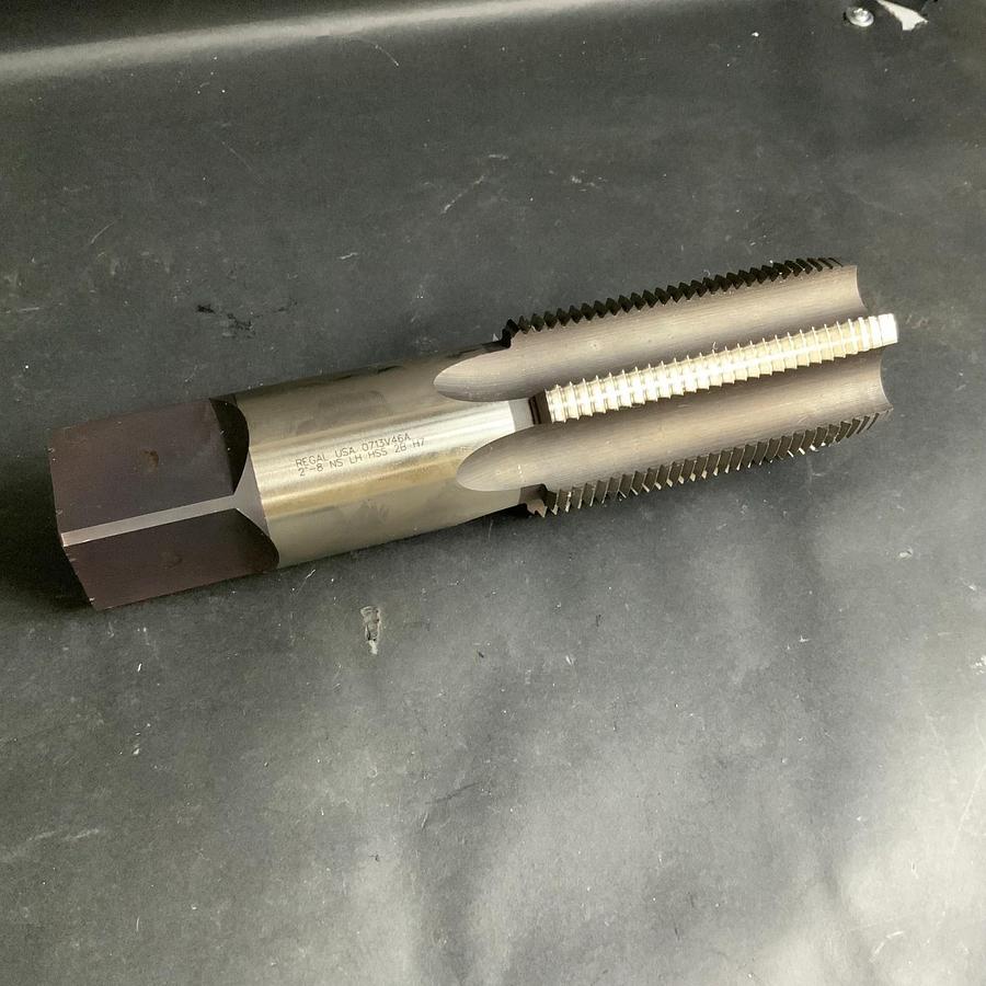 REGAL 0710290003 0713V46A 2”-8 NS 2B HSS H7 6-FLUTE LEFT HAND PLUG ($100 OBO)
