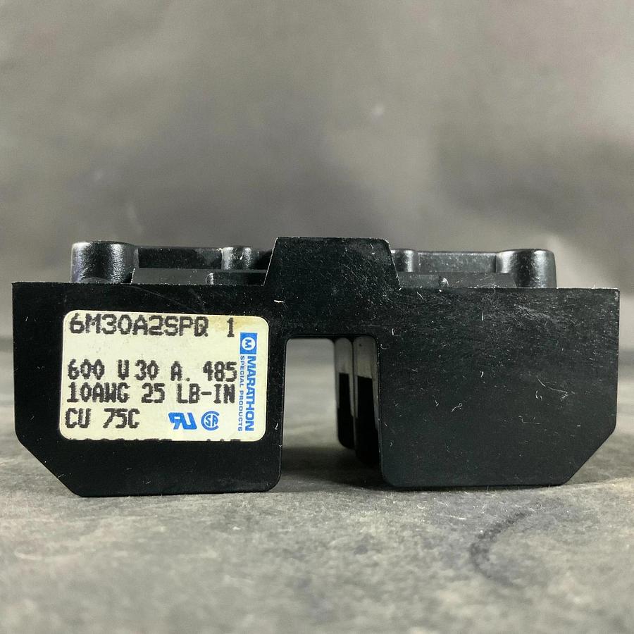 Used MARATHON 6M30A2SPQ 1 FUSE HOLDER ($8 OBO)