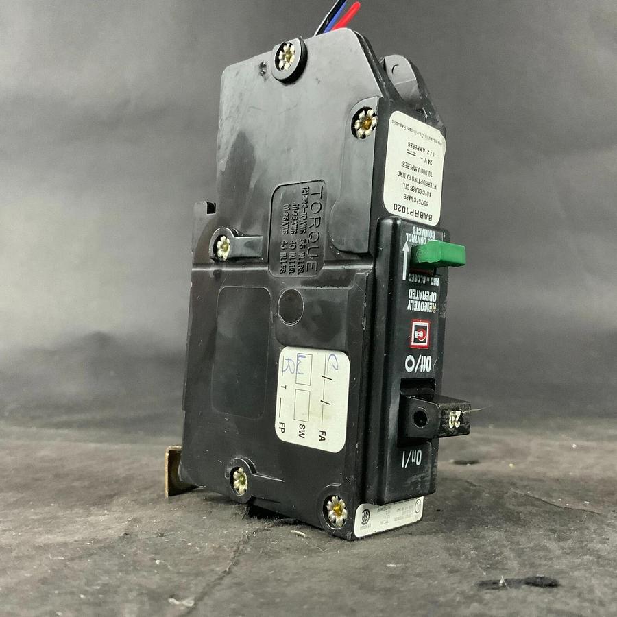 Used CUTLER HAMMER BABRP1020 CIRCUIT BREAKER ($15 OBO)