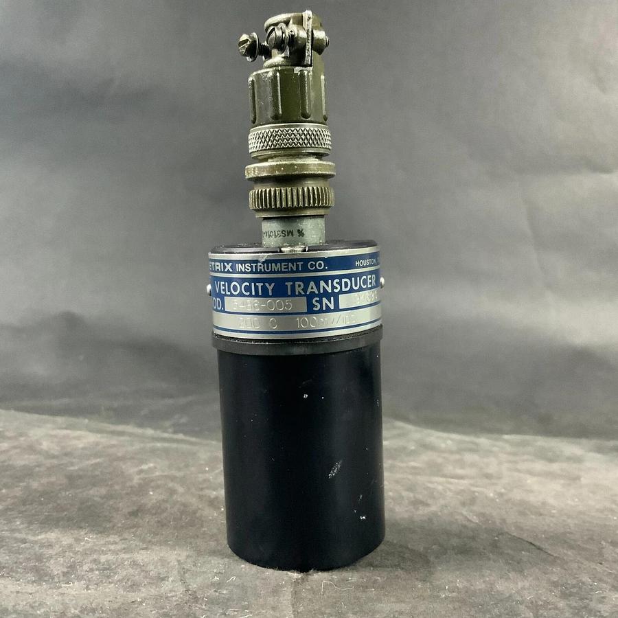 Used METRIX 5486-005 VELOCITY TRANSDUCER BLACK ($90 OBO)