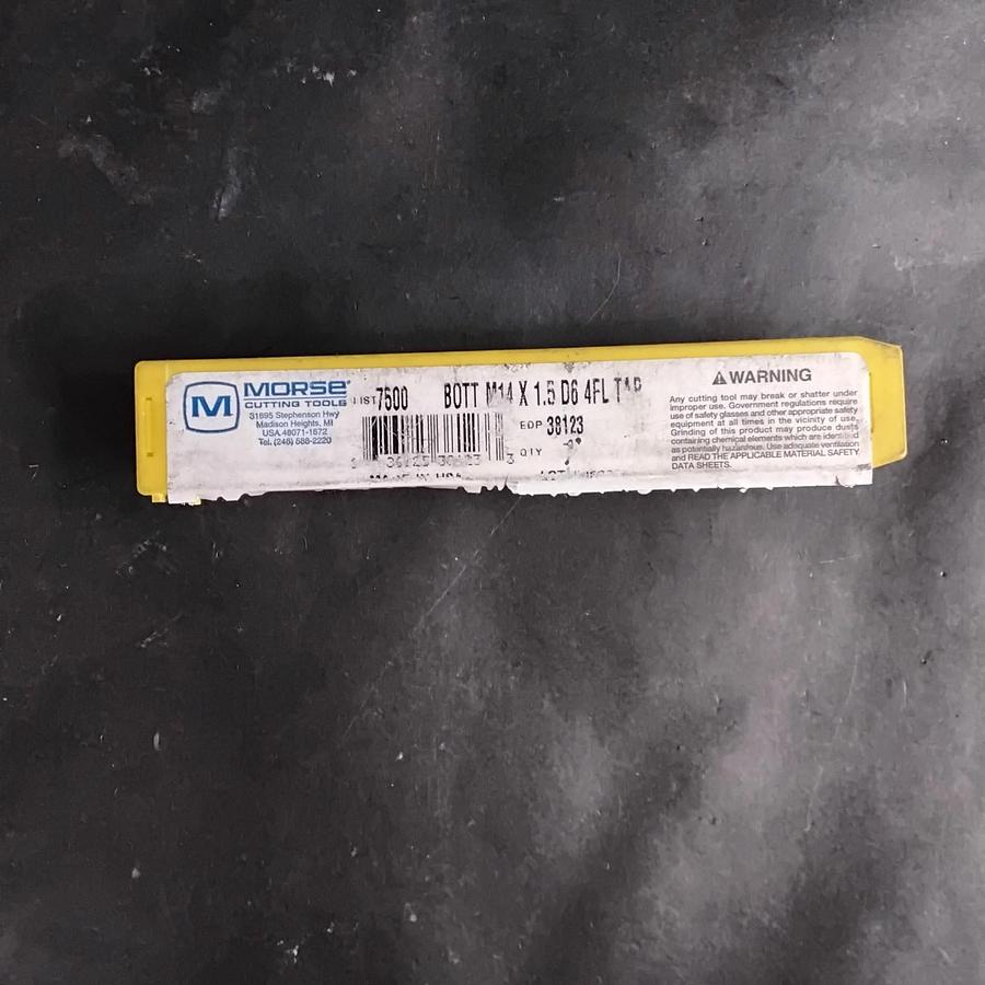 Used MORSE EDP 38123 FLUTE TAP ($35 OBO)