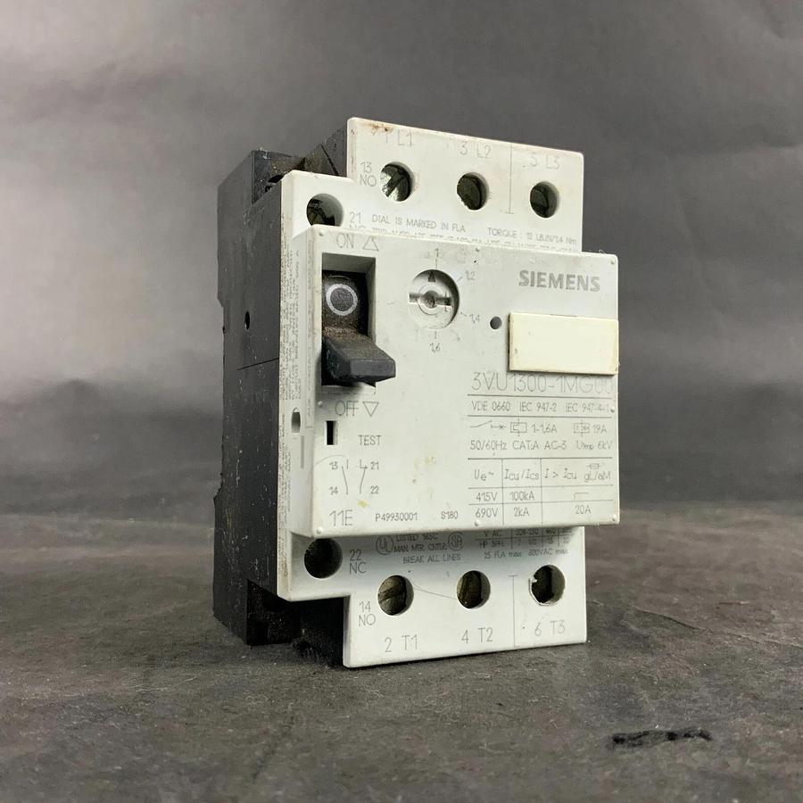 Used SIEMENS 3VU1300-1MG00 STARTER ($30 OBO)