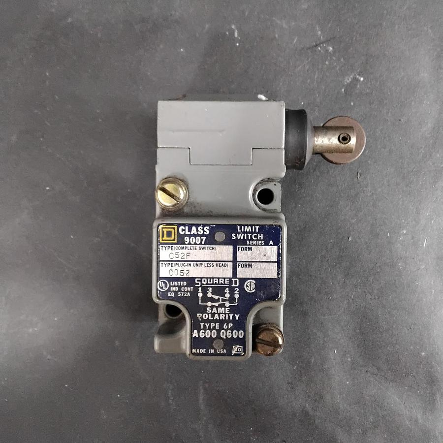 Used SQUARE D 9007C52F LIMIT SWITCH SERIES A ($35 OBO)
