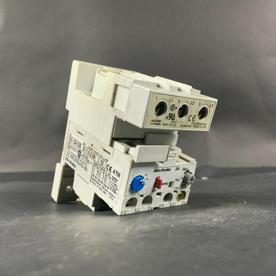 Used ALLEN BRADLEY 193-EA1DB 1.0-2.9A OVERLOAD RELAY ($20 OBO)