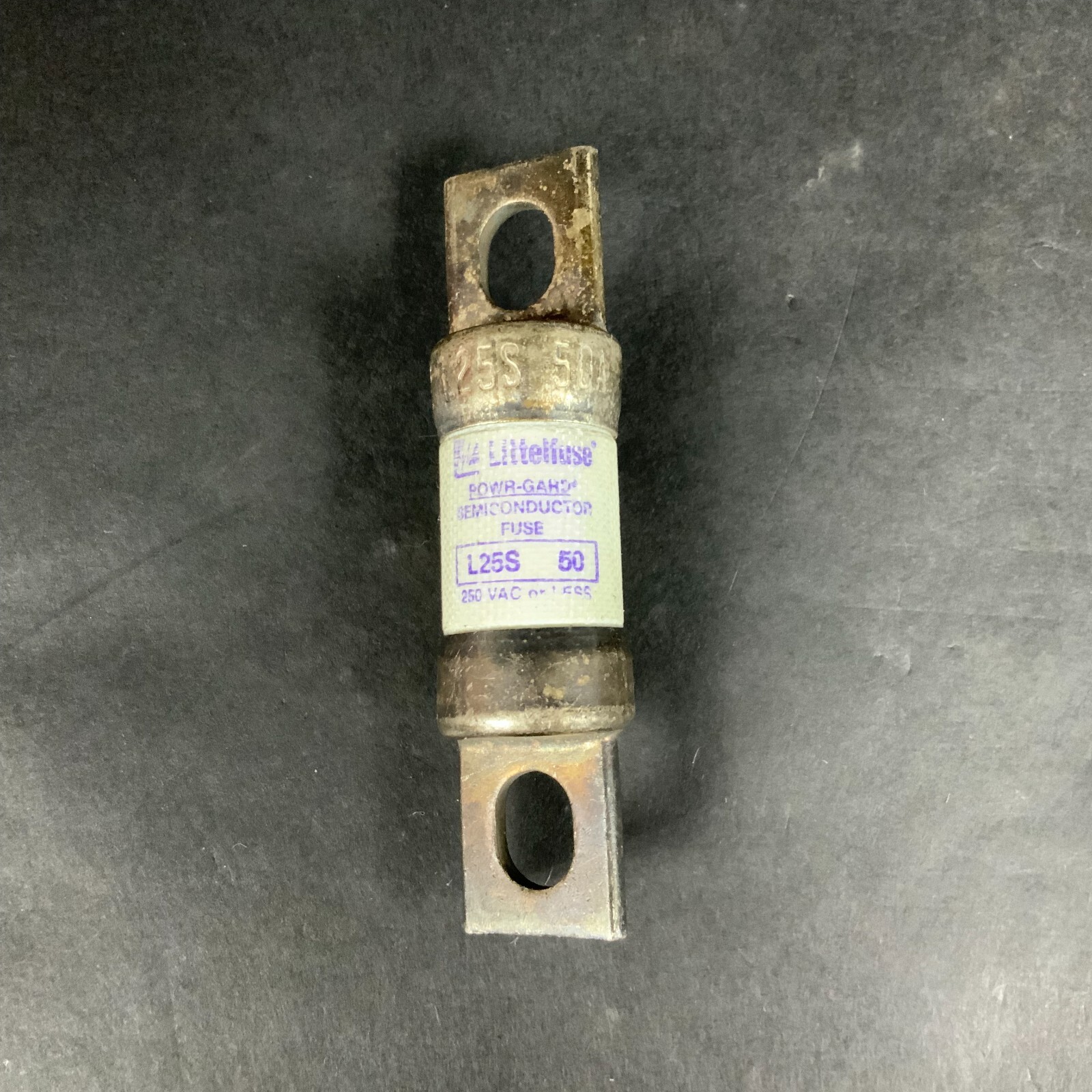 Used LITTELFUSE L25S-50 SEMICONDUCTOR FUSE ($17 OBO)