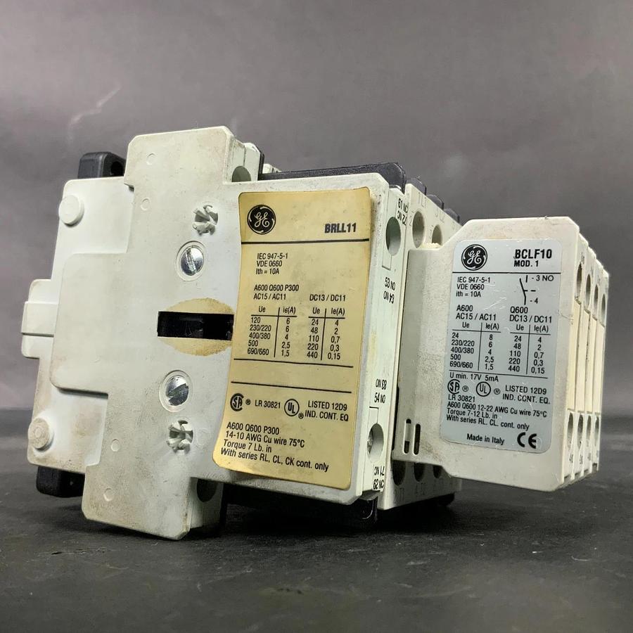 Used GENERAL ELECTRIC BRLL W/ BCLF10 CONTACTOR ($40 OBO)