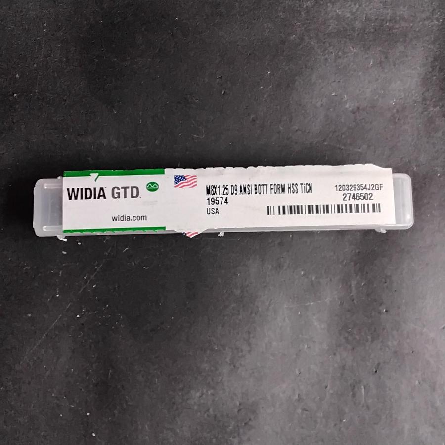 Used WIDIA GTD 19574 M8X1,25 D9 BOTT TAP ($25 OBO)