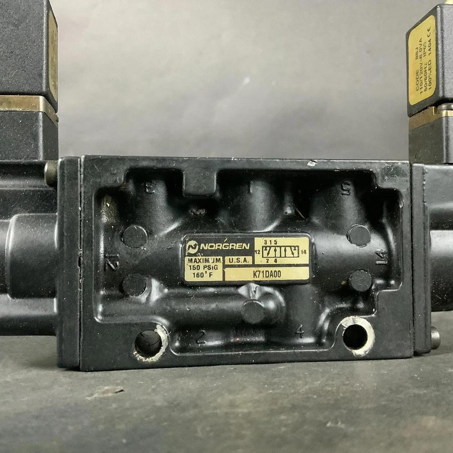 Used NORGREN K71DA00 SOLENOID VALVE ($75 OBO)