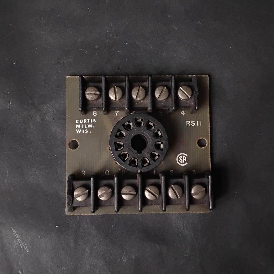 Used CURTIS RS11 RELAY SOCKET ($14 OBO)