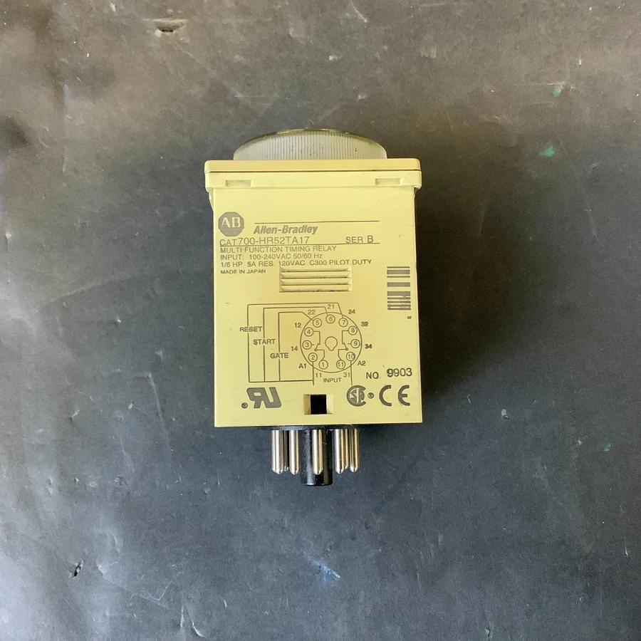 Used Allen-Bradley 700-HR52TA17 Time Relay - DBM MODEL ($40 OBO)