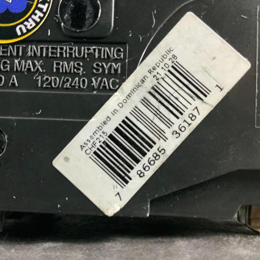 Used EATON CHF215 CIRCUIT BREAKER ($15 OBO)