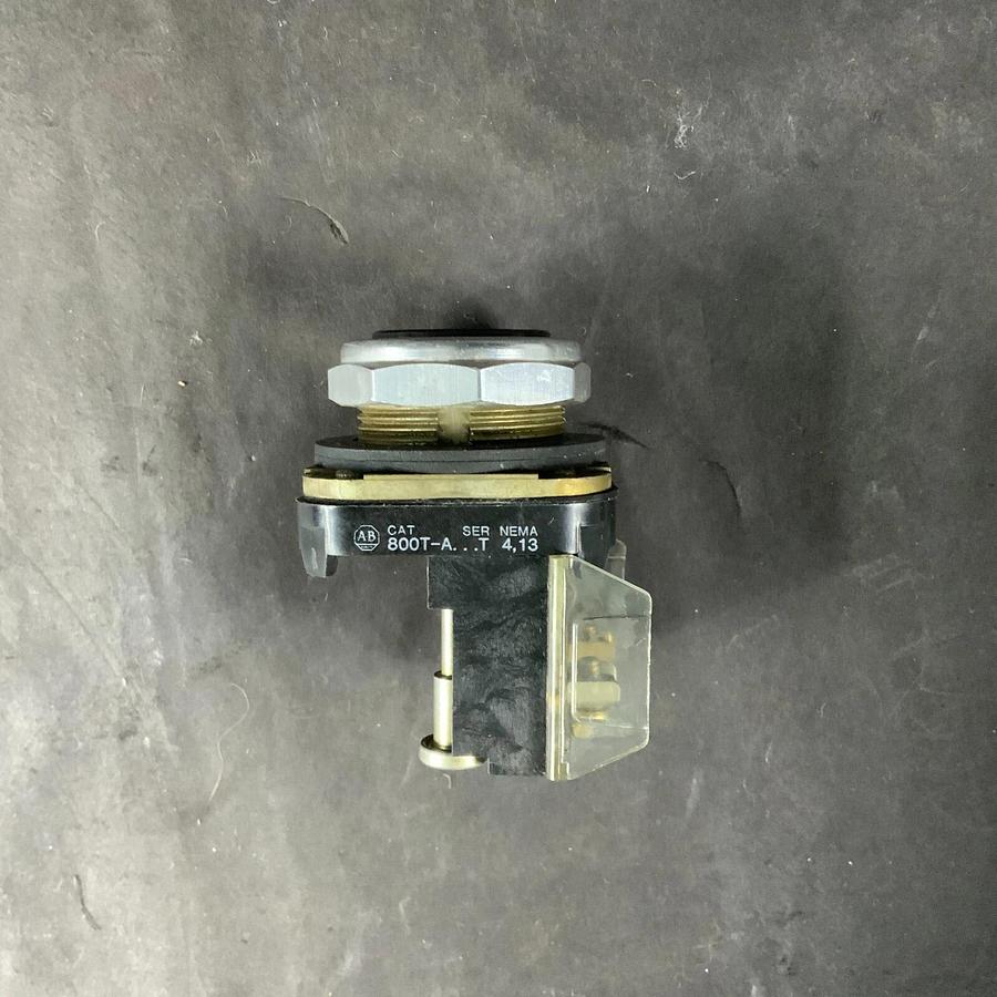 Used ALLEN BRADLEY 800T-A BLACK PUSHBUTTON ($10 OBO)
