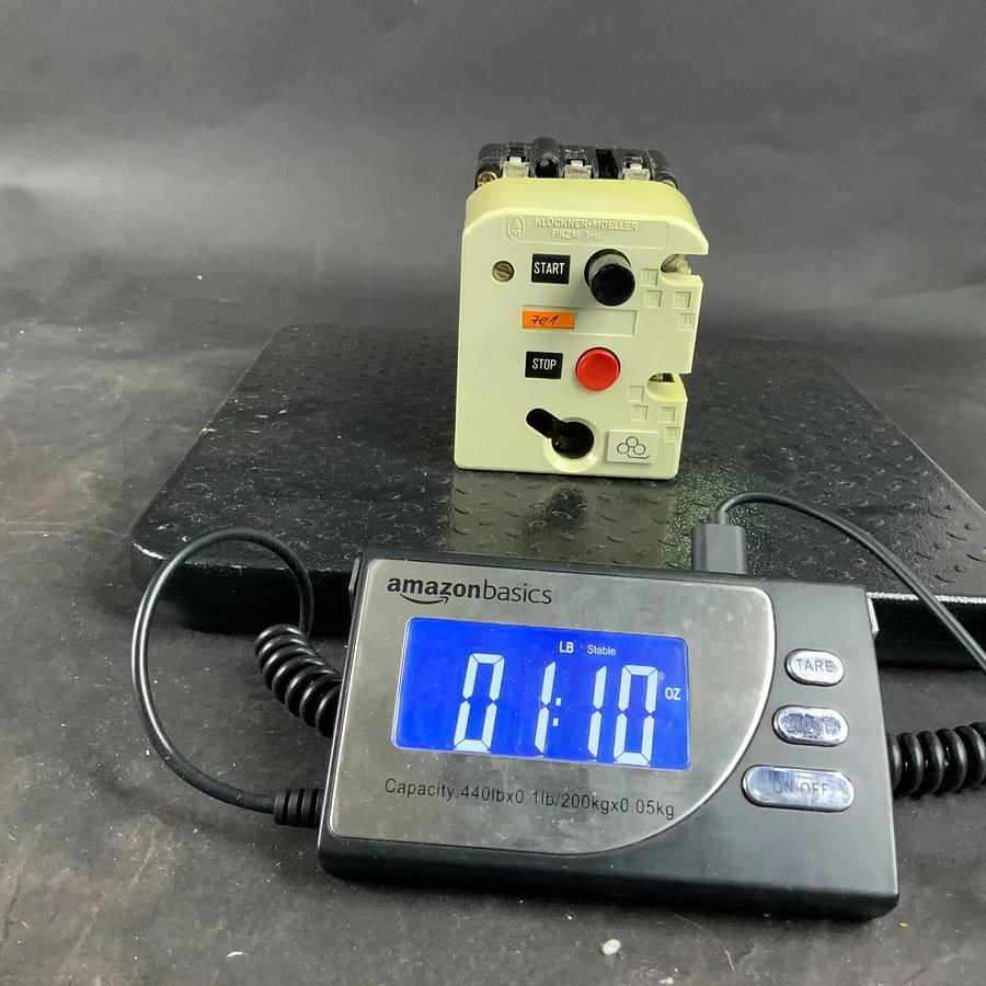 Used MOELLER PKZM3-25-U-NA CIRCUIT BREAKER - WITH HI22-PKZM3 AUX CONTACT ($35 OBO)