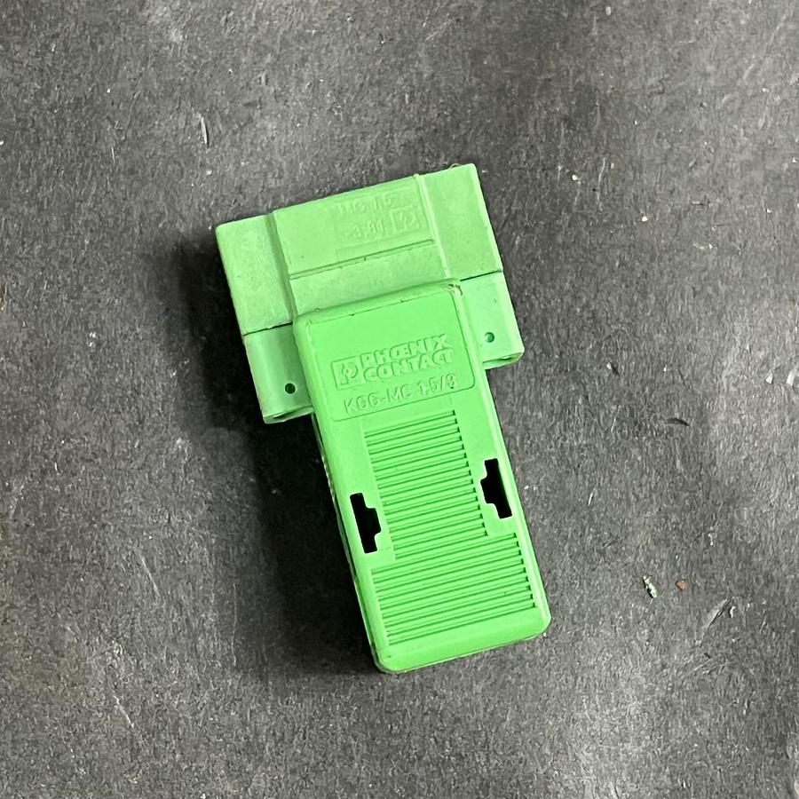 Used PHOENIX CONTACT KGG-MC 1,5/3 CABLE HOUSING ($6 OBO)