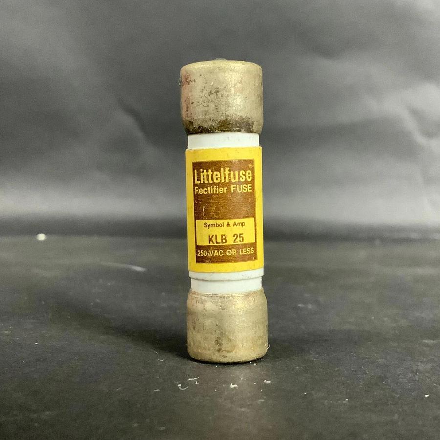 Used LITTELFUSE KLB-25 RECTIFIER FUSE - SET OF 5 ($30 OBO)