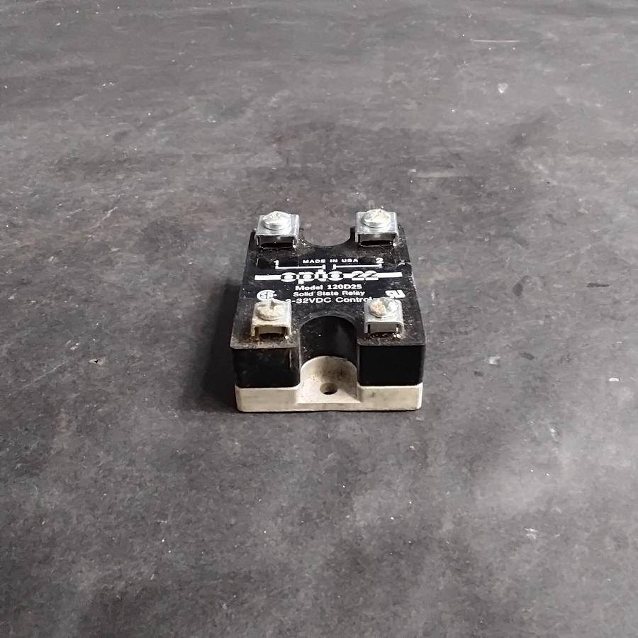 Used OPTO 22 120D25 SOLID STATE RELAY ($20 OBO)