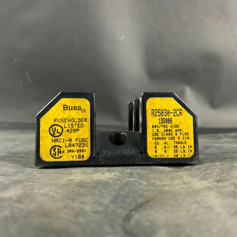 Used BUSSMANN R25030-2CR FUSE HOLDER ($9 OBO)