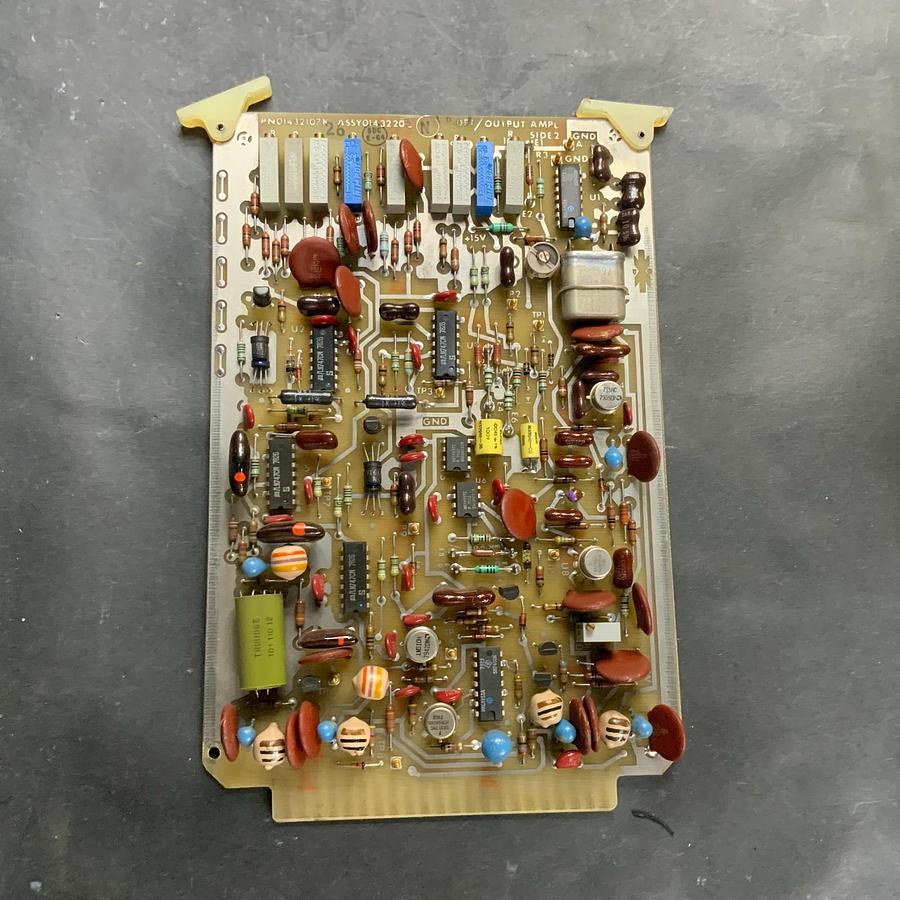 Used SPECTRAL DYNAMICS DET/OUTPUT AMPL ASSY0143220 / PN01432107K PC BOARD ($80 OBO)