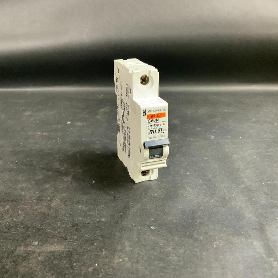Used MERLIN GERIN 17415 C60N 7A-TYPE C CIRCUIT BREAKER ($10 OBO)