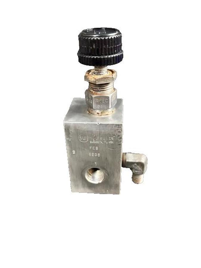 Used SUN HYDRAULIC 1AX2-AC PRESSURE RELIEF VALVE