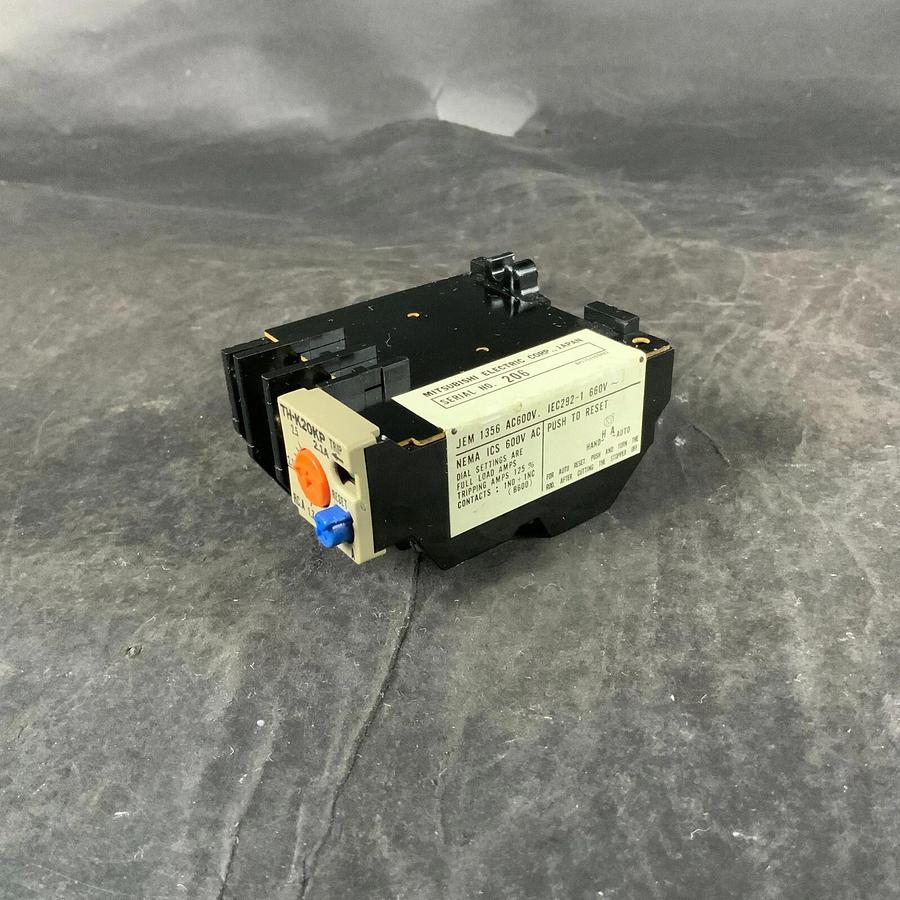 Used MITSUBISHI TH-K20KP 2.1A OVERLOAD RELAY ($10 OBO)