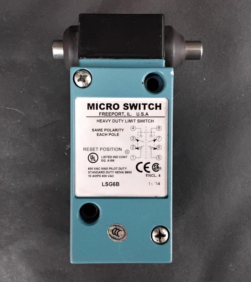 Used HONEYWELL MICRO SWITCH LSG6B HEAVYDUTY LIMIT SWITCH ($159 OBO)