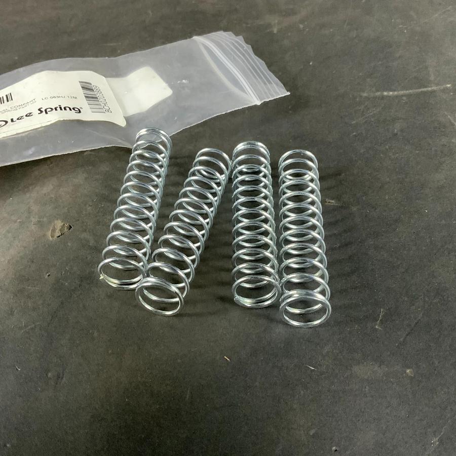 Used LEE SPRING LC063HJ SPRING COMPRESSION - QTY 4 ($20 OBO)