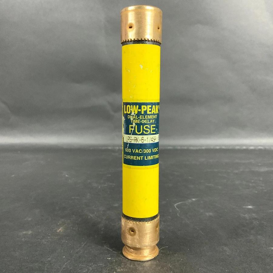 Refurbished BUSSMANN LPS-RK-6-1/4SP LOW PEAK FUSE ($5 OBO) - REFURBISHED