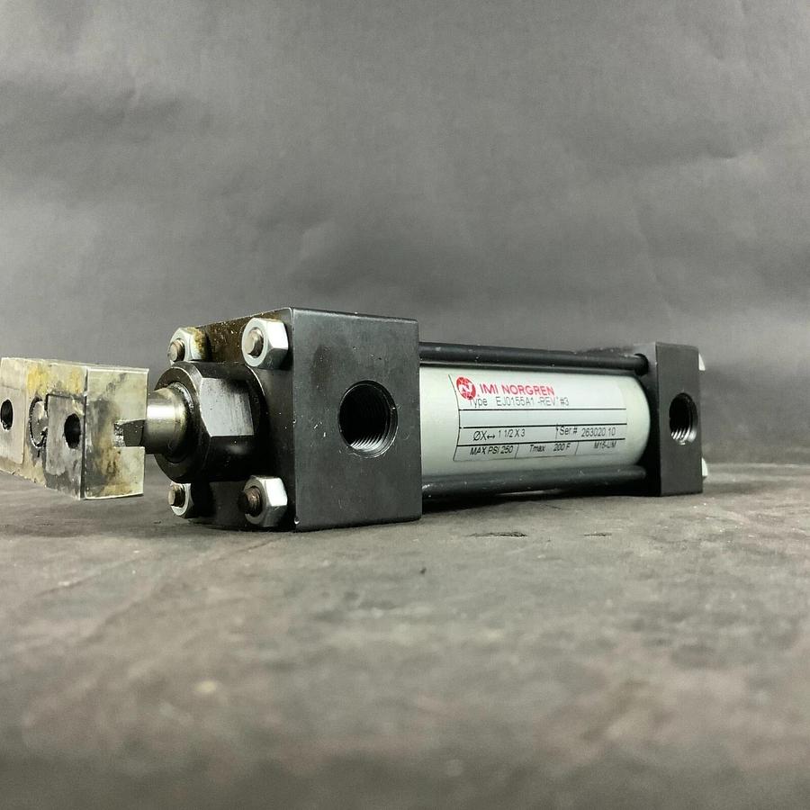 Used NORGEN EJ0155A1 PNEUMATIC CYLINDER ($85 OBO)