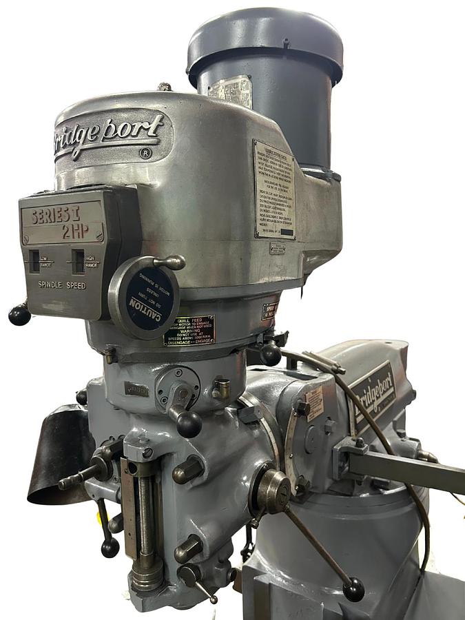Used Bridgeport Vertical Mill - JB30928 - Series I - 9"x42" Table