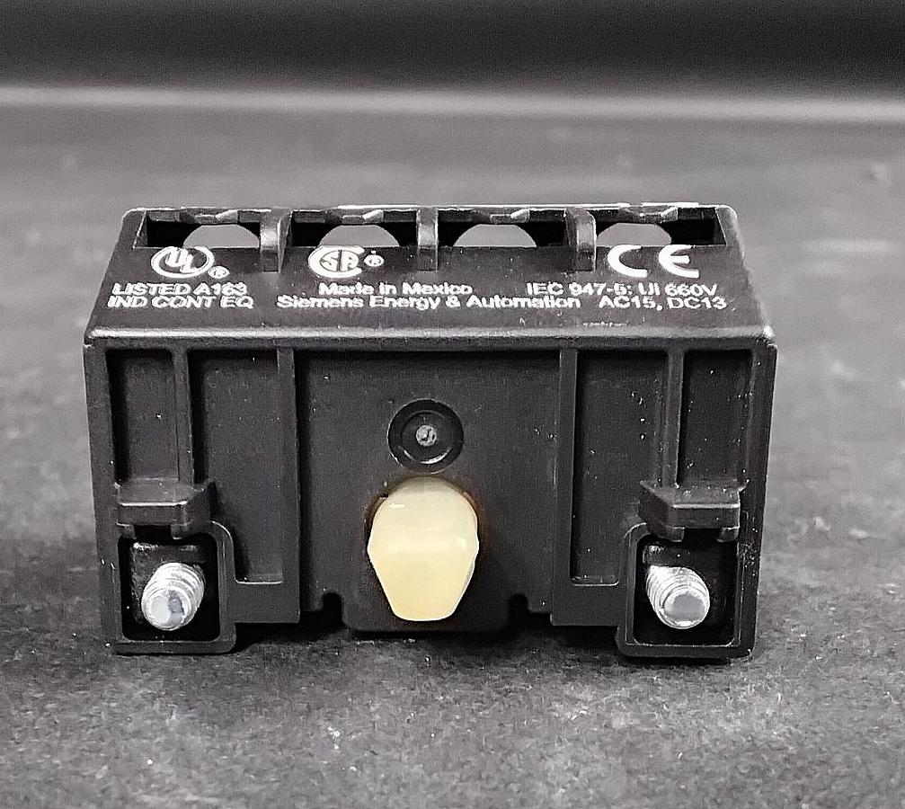 Used SIMENS 52BAK SERIES H CONTACT BLOCK ($11 OBO)
