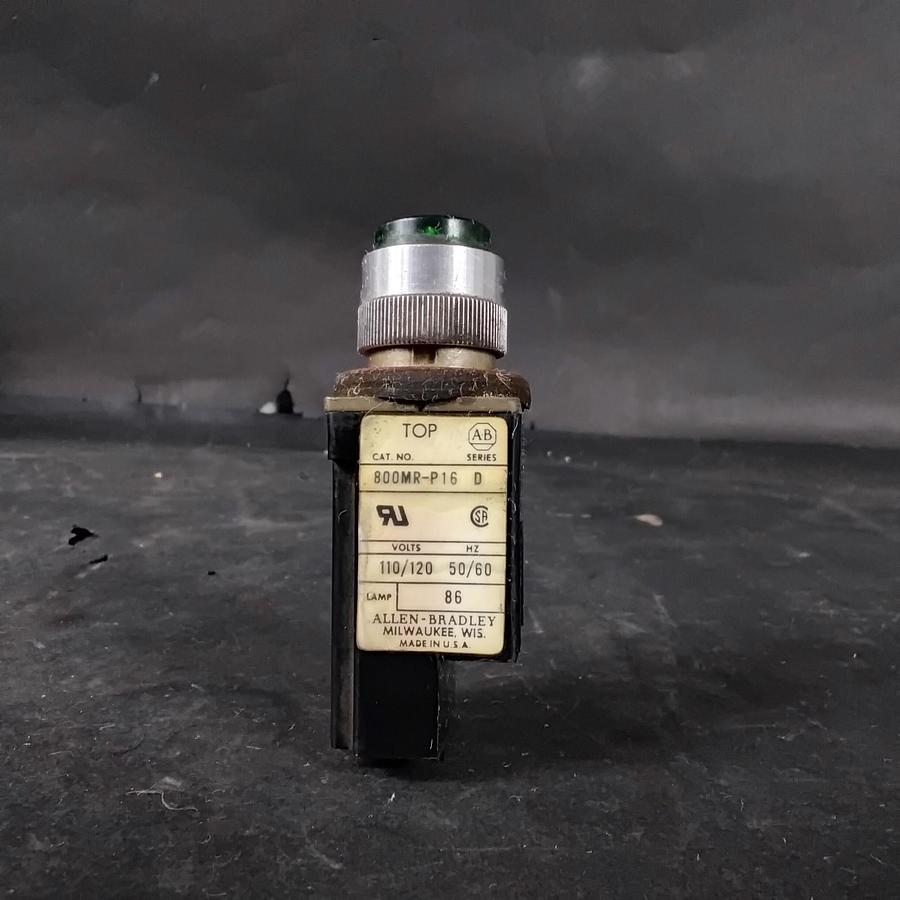 Used ALLEN BRADLEY 800MR-P16 GREEN PILOT LIGHT ($15 OBO)