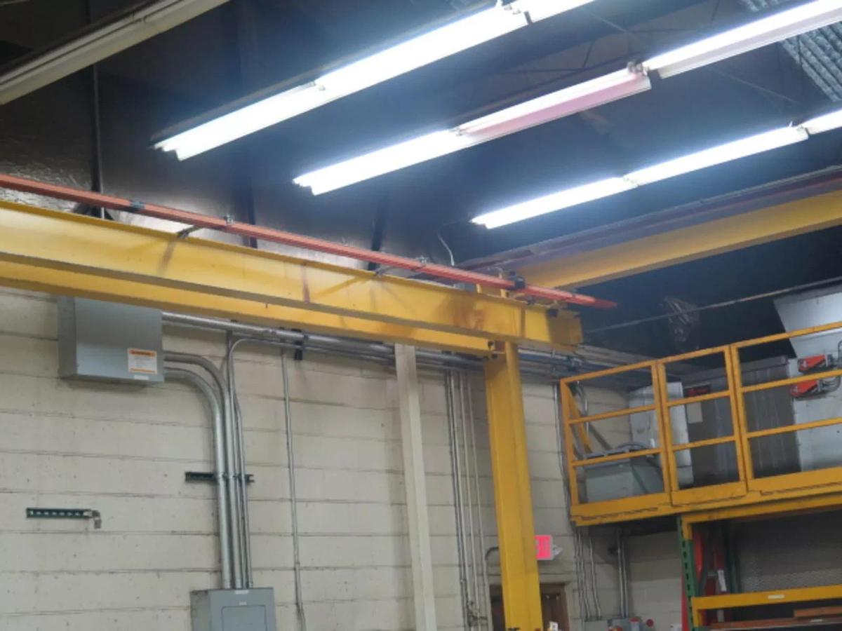 Used 2 Ton Capacity, Overhead Bridge Crane, 19'W x 44'L x 15'T, Motorized System