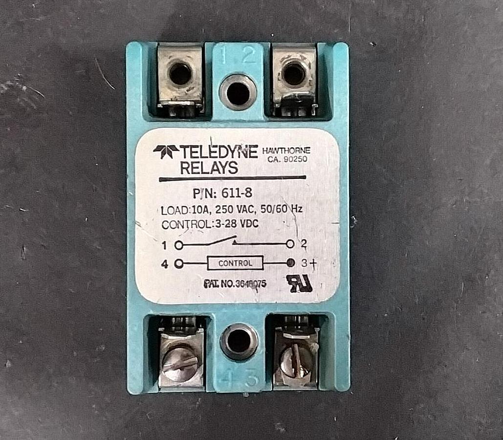 Used TELEDYNE RELAYS 611-8 SOLID STATE RELAY ($15 OBO)