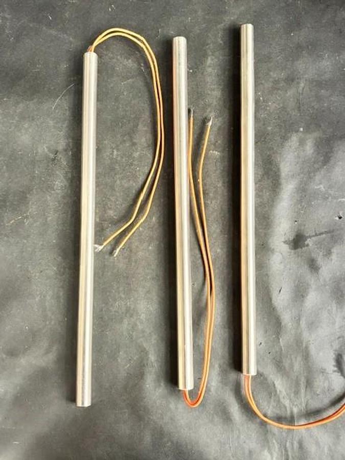 Used T+H 0122 HLP CARTRIDGE HEATER - GROUP OF 3