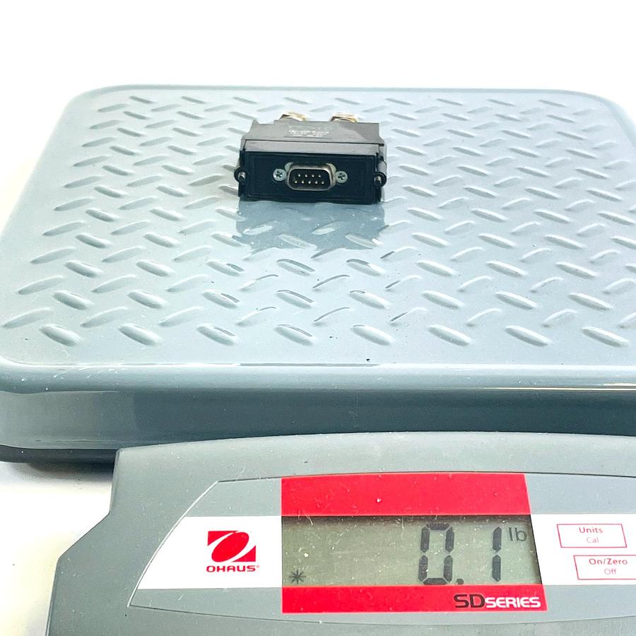 Used FESTO FBS-SUB-9-GS-9 18529 9-PIN DB9 FIELDBUS D-SUB CONNECTOR PLUG DUAL GLAND