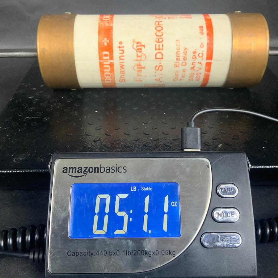 Used FERRAZ SHAWMUT GOULD ATS-DE600R FUSE ($40 OBO) - NEW OLD STOCK