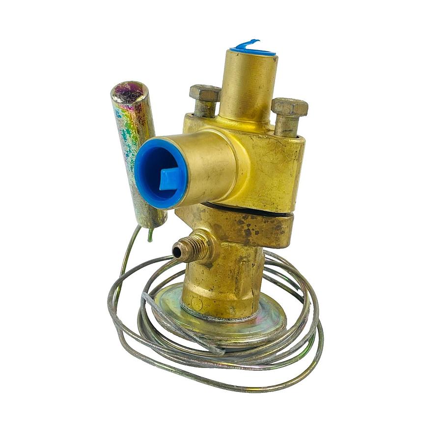 Used ALCO XB-1019-HW-1B R22 THERMOSTATIC EXPANSION VALVE 1 TON 3/8 5/8 HVAC