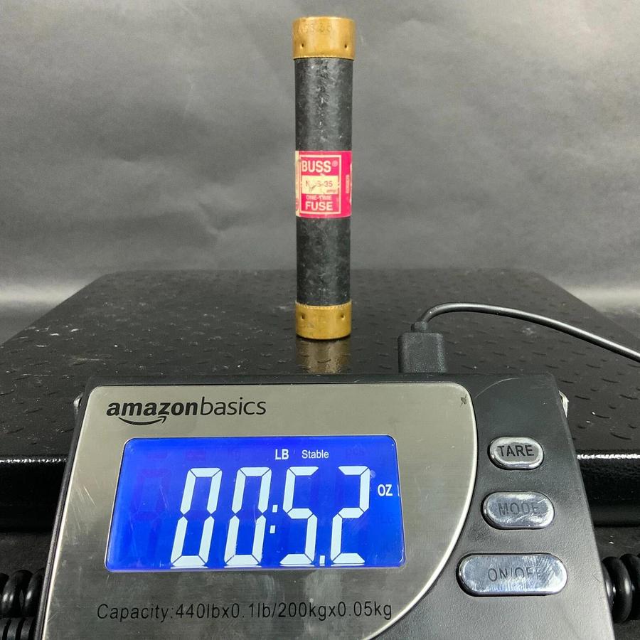 BUSSMANN NOS-35 ONE-TIME FUSE ($9 OBO)